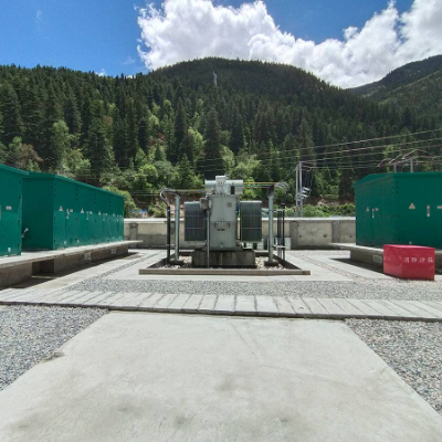 四川甘孜州高海拔35KV、24KV全絕緣充氣柜并網現(xiàn)場